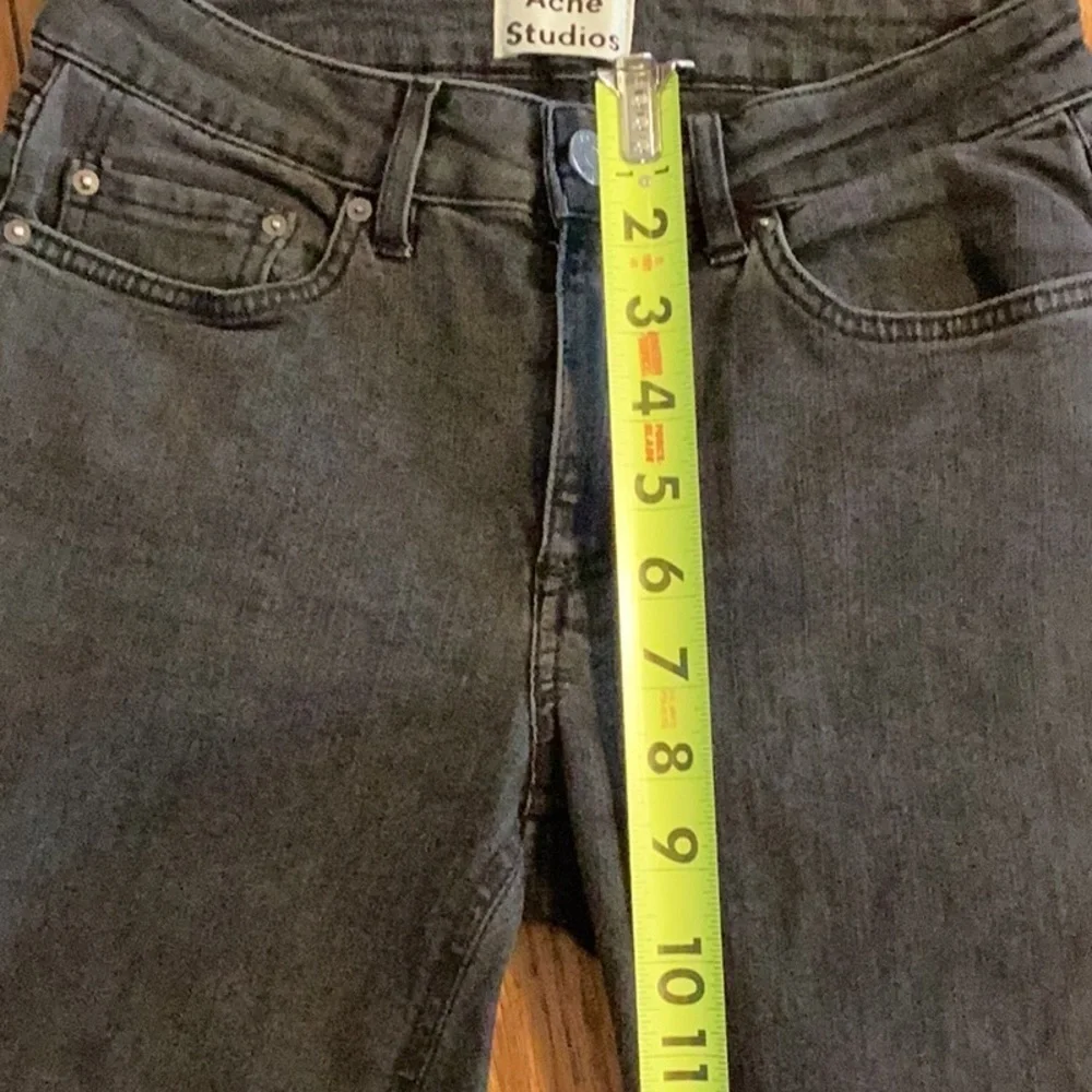 Acne Studios skin 5 used black skinny jeans